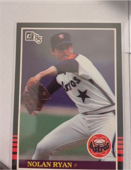 1985 Donruss #85 Nolan Ryan — front