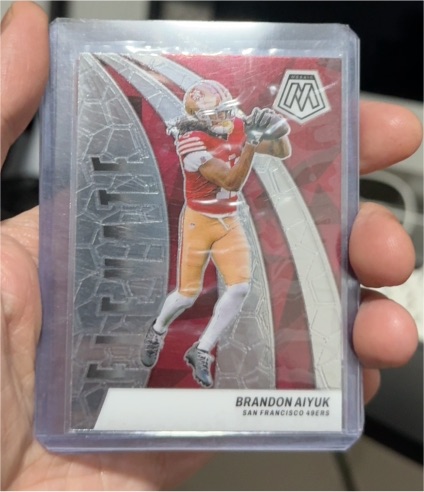 2020 Panini Mosaic #177 Brandon Aiyuk — front