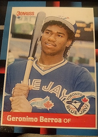 1988 Donruss #659 Geronimo Berroa — front