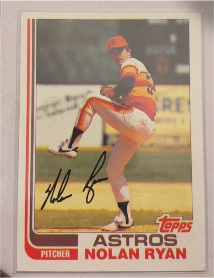 1981 Topps #610 Nolan Ryan — front