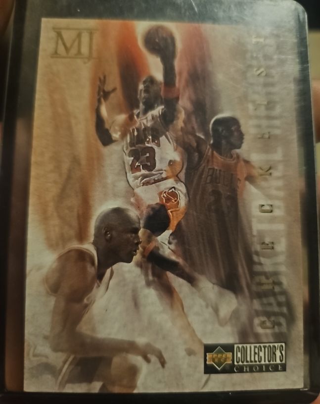 1997 Upper Deck Collector's Choice #MJ1 Michael Jordan — front