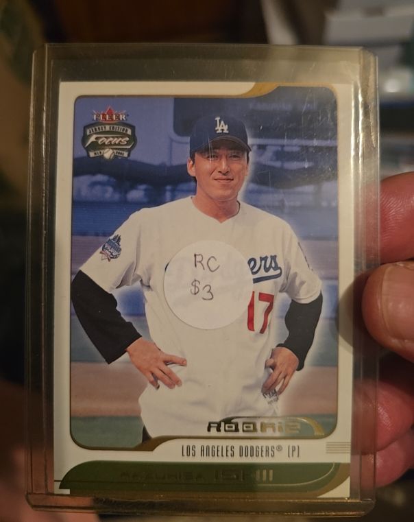 1995 Fleer Focus #151 Hideo Nomo — front