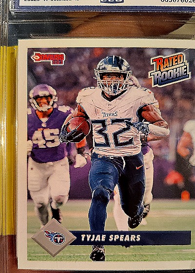 2022 Donruss #102 Tyjae Spears — front