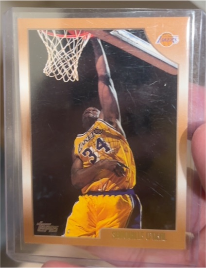 1993 Topps #34 Shaquille O'Neal — front