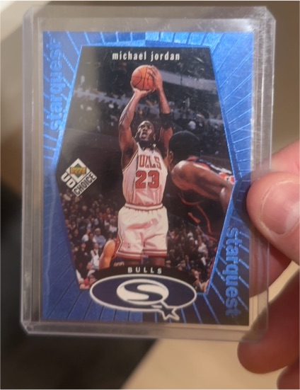 1996 Upper Deck UD Choice #S1 Michael Jordan — front