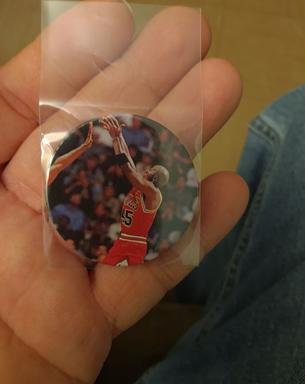 1990 Chicago Bulls Michael Jordan #45 — front