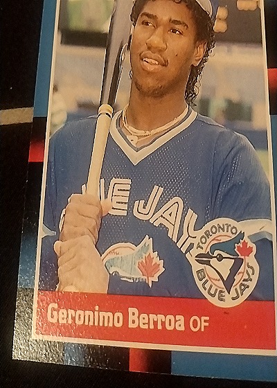 1989 Topps #381 Geronimo Berroa — front