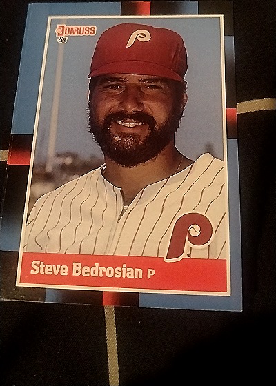 1983 Donruss #8 Steve Bedrosian — front