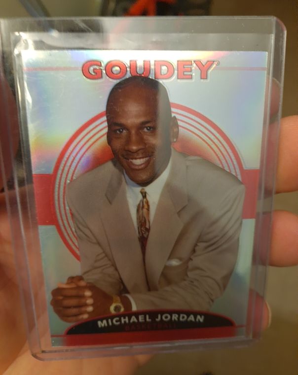 1997 Goudey #MJ1 Michael Jordan — front