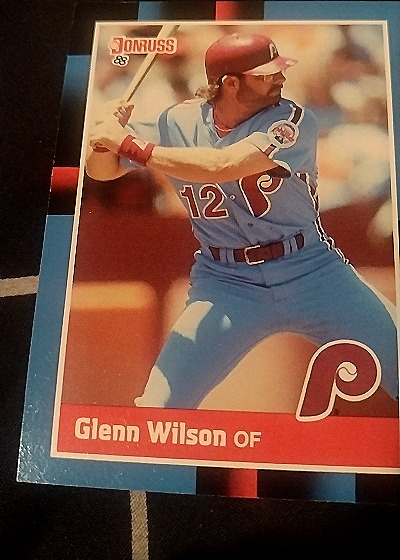 1988 Donruss #12 Glenn Wilson — front