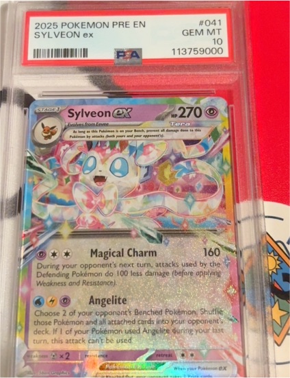 2025 Pokémon #041 Sylveon ex — front