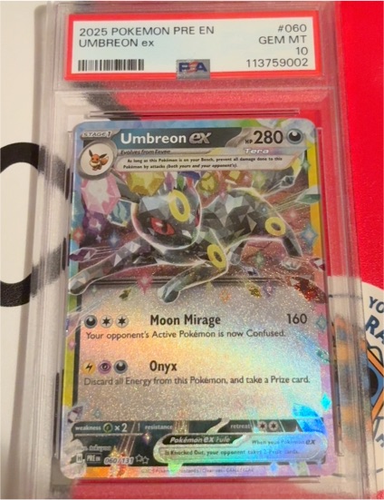 2025 Pokemon #060 Umbreon ex — front