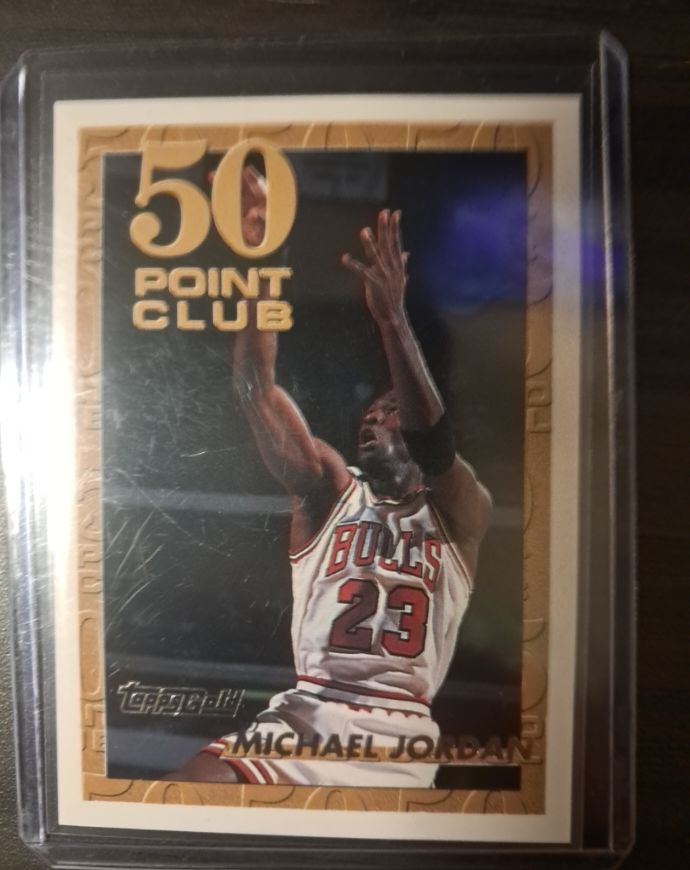 1994 Topps 50 Point Club #50 Michael Jordan — front