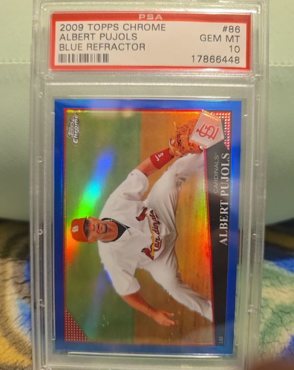 2009 Topps Chrome #86 Albert Pujols — front