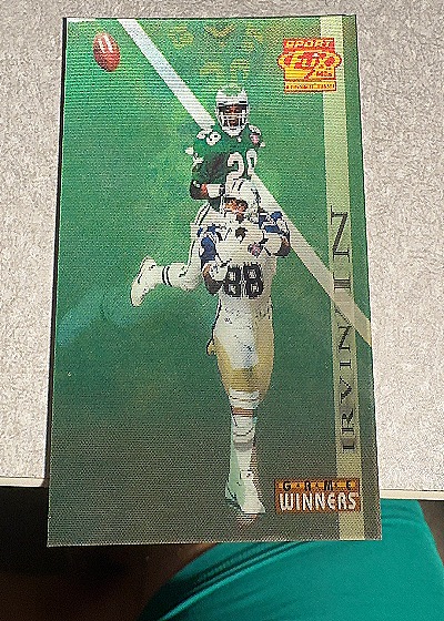 1995 Topps Football Winners #TW1 Michael Irvin — front