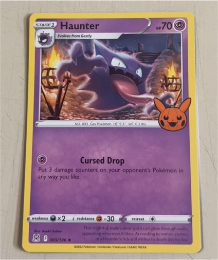 2023 Pokémon #065 Haunter — front