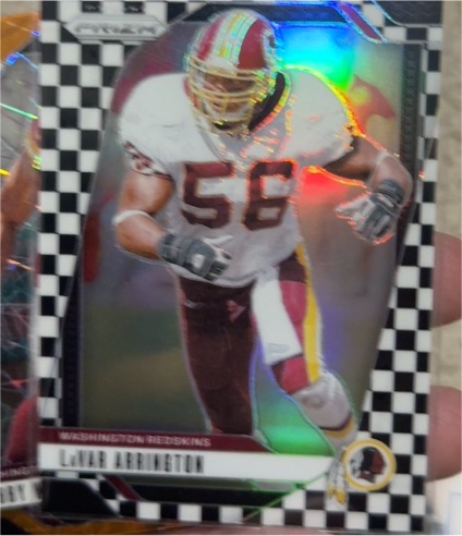 2000 Topps Chrome #56 LaVar Arrington — front