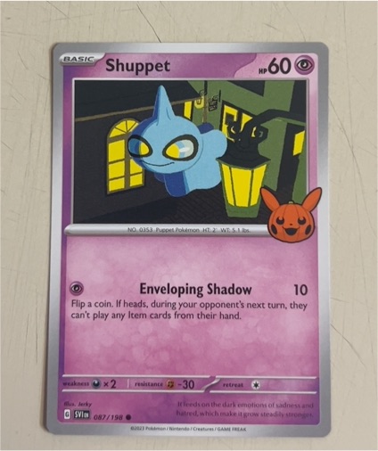 2022 Pokémon SV11a #087 Shuppet — front
