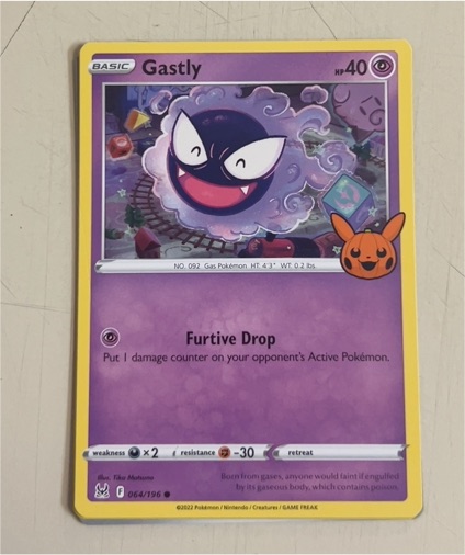 2022 Pokémon #064 Gastly — front