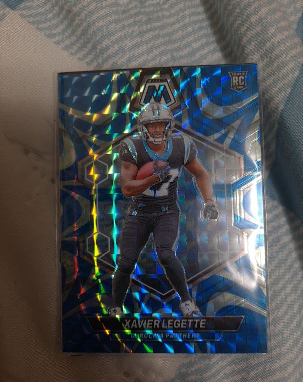 2022 Panini Mosaic #Mosaic Rookie Card Xavier Legette — front