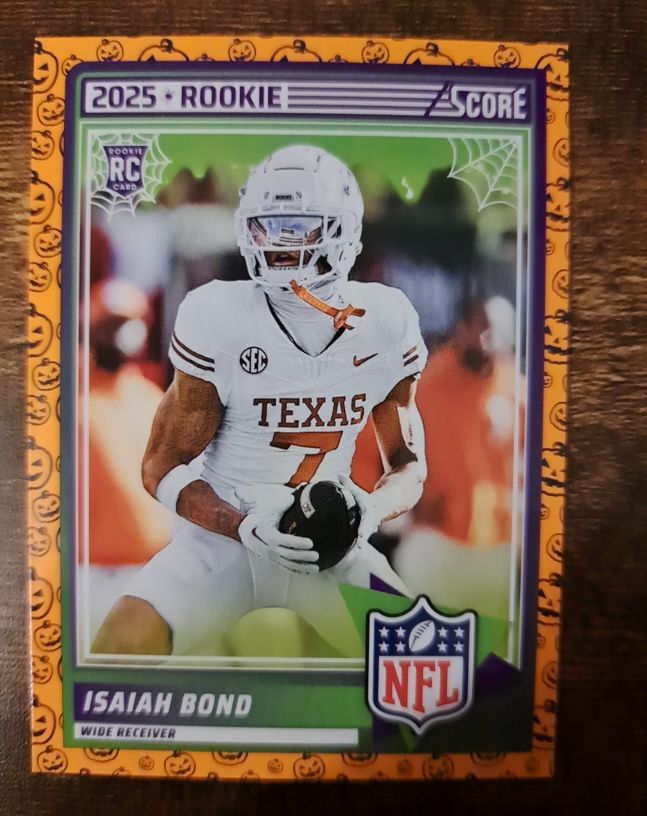 2025 Score Rookie #Isaiah Bond — front