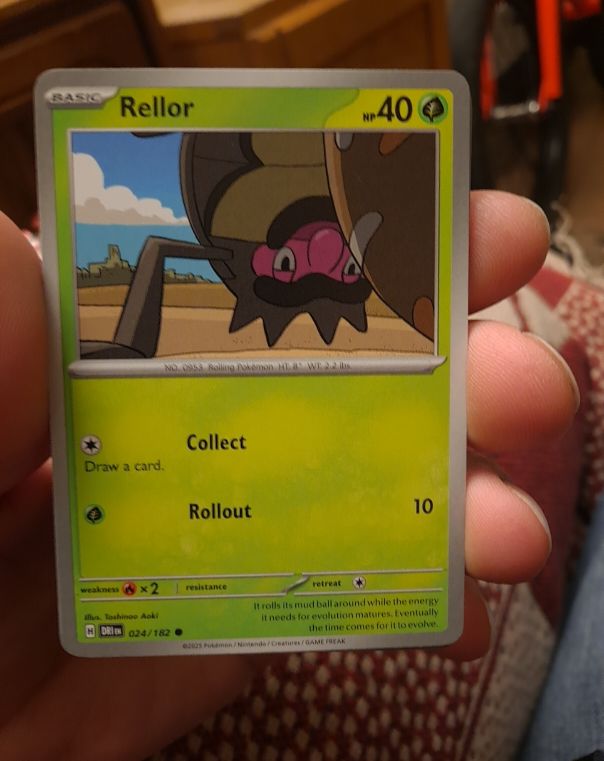 2023 Pokémon 024 Rellor — front