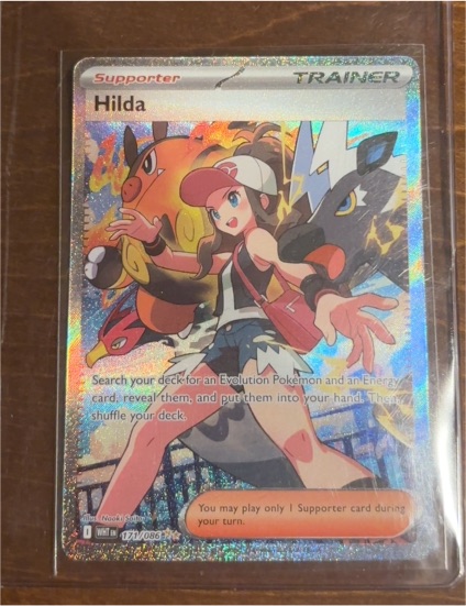 2021 Pokémon Sword & Shield Darkness Ablaze #172 Hilda — front