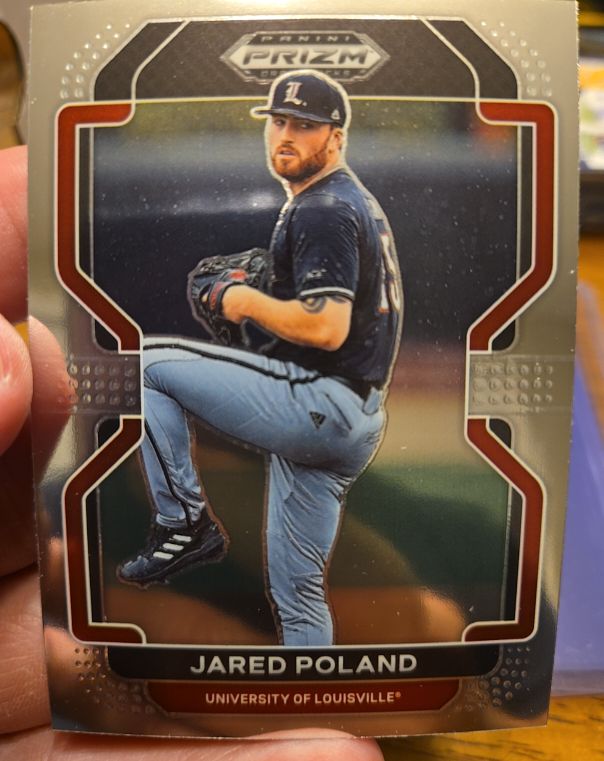 2021 Panini Prizm Draft Picks #48 Jared Poland — front