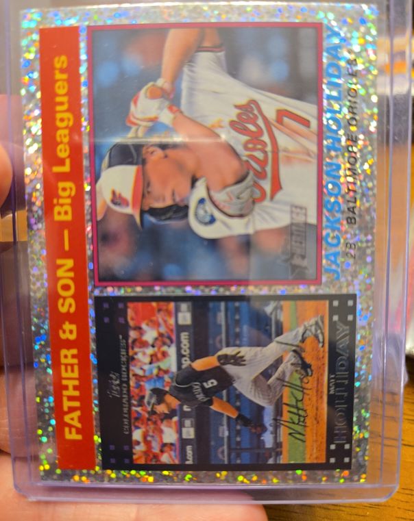 1993 Fleer Father & Son - Big Leaguers #F&S1 Cal Ripken Jr. & Jackson Todd — front
