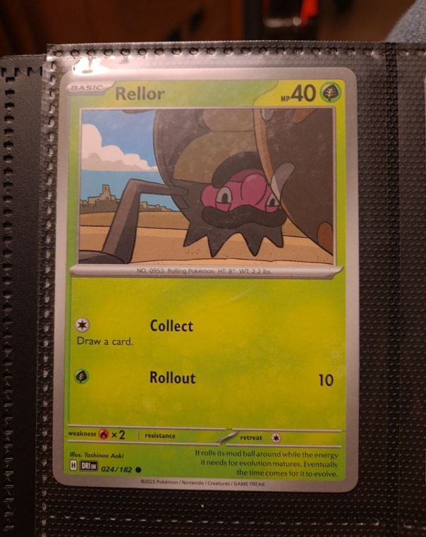 2023 Pokemon 024 Rellor — front