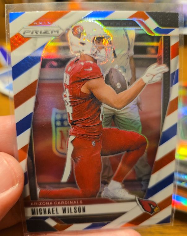 2022 Panini Prizm #323 Michael Wilson — front