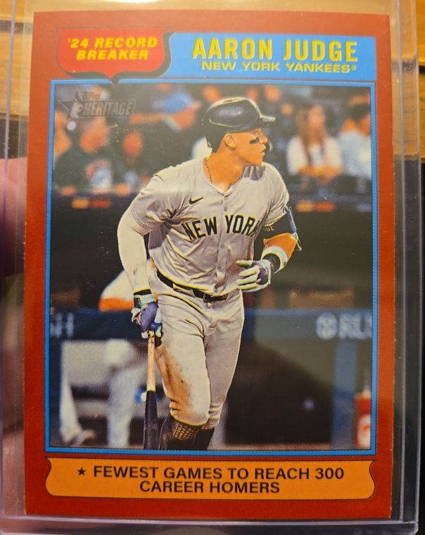 2024 Topps Heritage #24 Aaron Judge — front