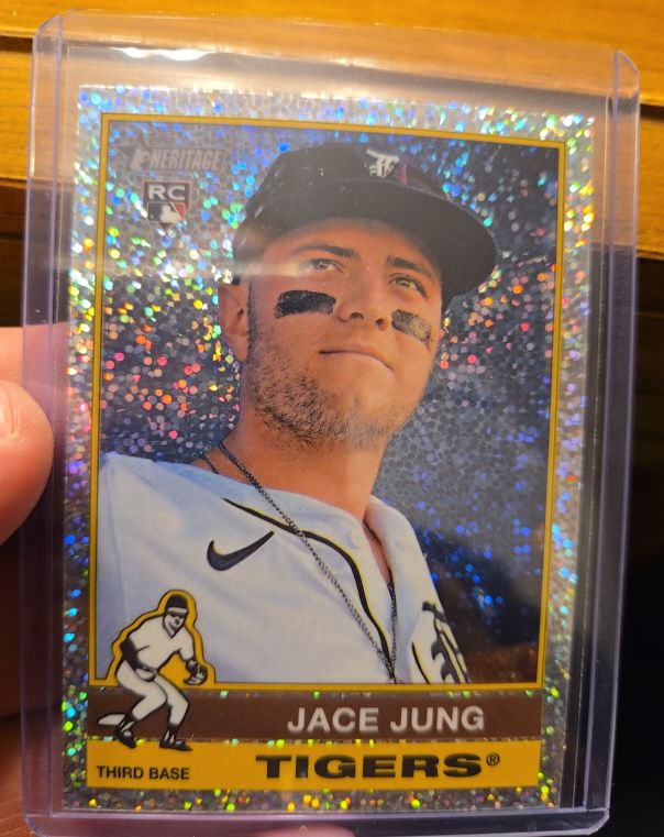 2022 Topps Heritage #TH-3 Jace Jung — front