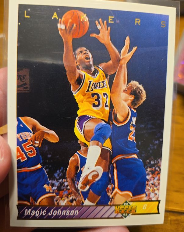 1993 Upper Deck #6 Magic Johnson — front