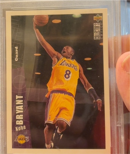 1996 Upper Deck Collector's Choice #1 Kobe Bryant — front