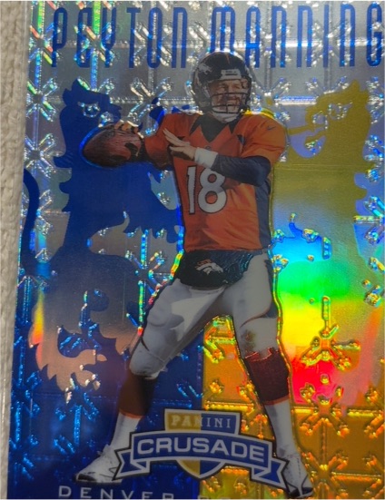 1999 Panini Crusade Peyton Manning — front