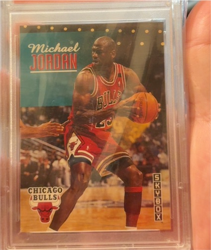 1991 Skybox #1 Michael Jordan — front