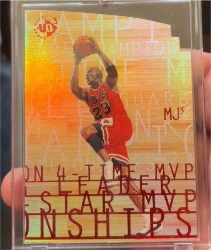 1995 Upper Deck MJ3 Michael Jordan — front