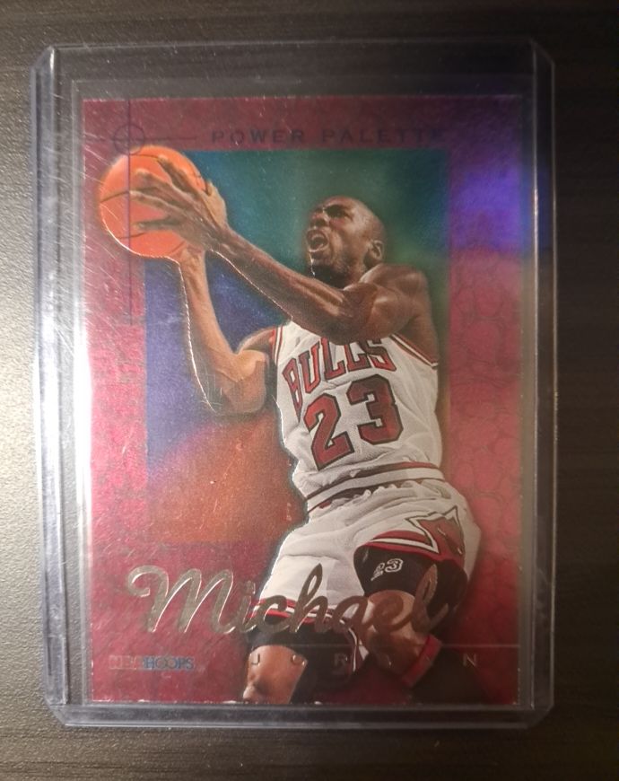 1995 Fleer Ultra Power Palette #PP1 Michael Jordan — front