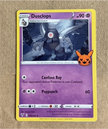 2023 Pokémon Trick or Trade #070 Dusclops — front