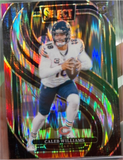 2024 Panini Select Premier Level #114 Caleb Williams — front