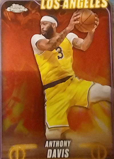 2023-24 Panini Chronicles Basketball #3 Anthony Davis — front
