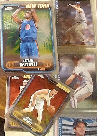 2024 Topps Chrome #8 Latrell Sprewell — front