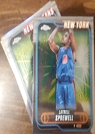 2024-25 Topps Chrome #4 Latrell Sprewell — front