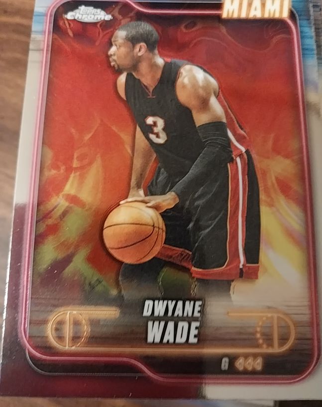 2024-25 Topps Chrome #13 Dwyane Wade — front