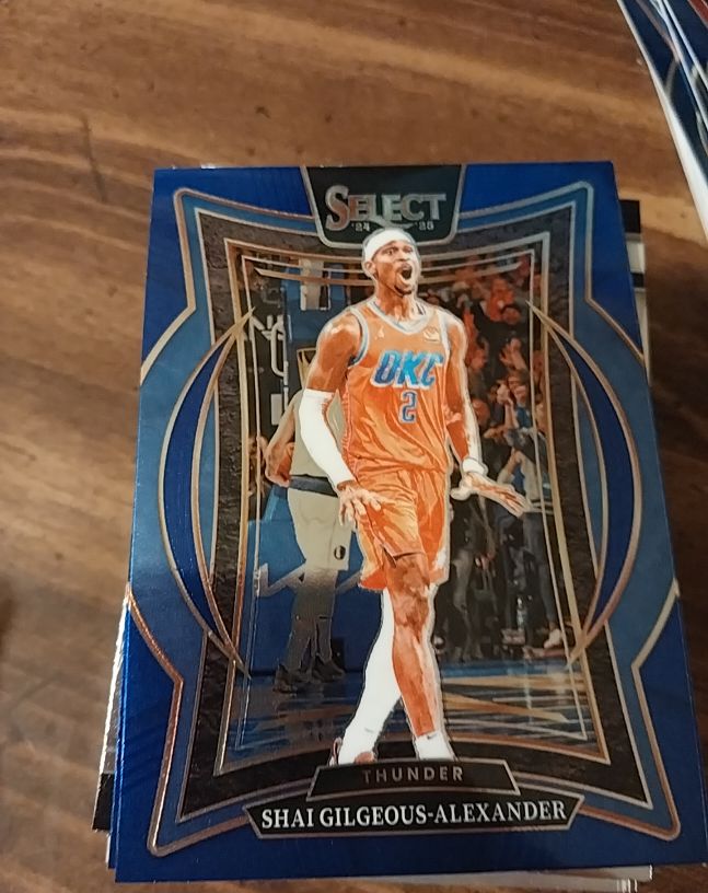 2024-25 Panini Select #36 Shai Gilgeous-Alexander — front