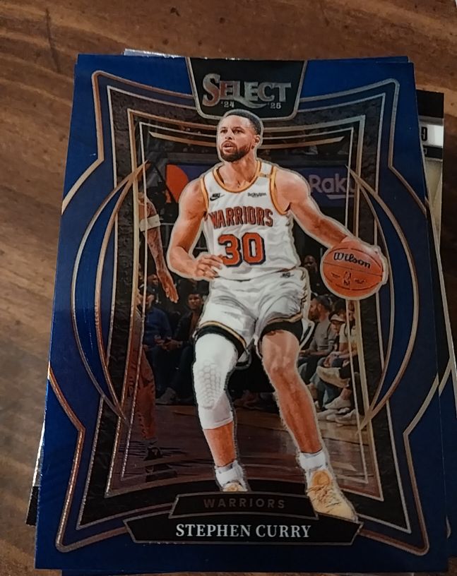 2024-25 Panini Select #7 Stephen Curry — front