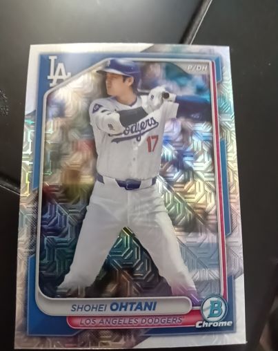 2024 Bowman Chrome #85 Shohei Ohtani — front