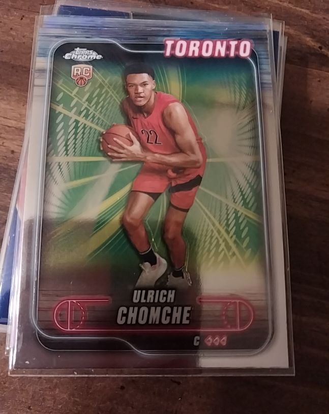2024-25 Topps Chrome #191 Ulrich Chomche — front
