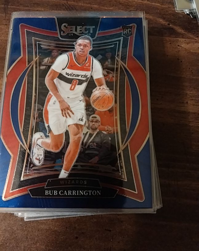 2024-25 Panini Select #81 Bub Carrington — front